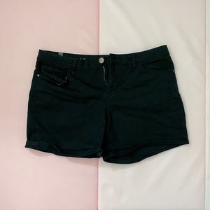 Lauren Conrad black jean shorts